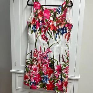 London Times, Floral Dress, SZ14